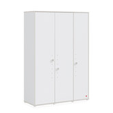 Cilek Montes White 3 Doors Wardrobe - Kids Haven